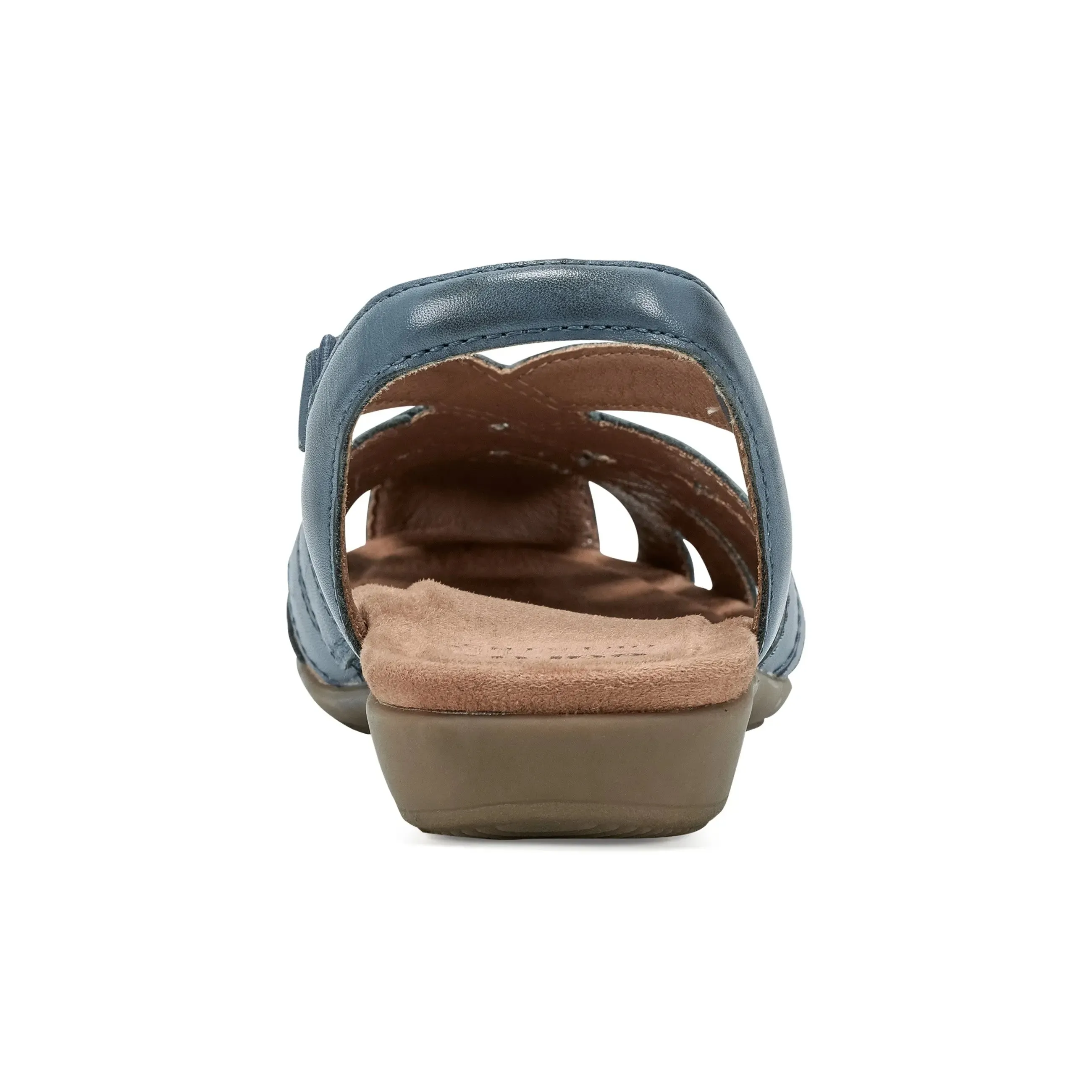 precious Berri Woven Casual Round Toe Slip-on Sandals