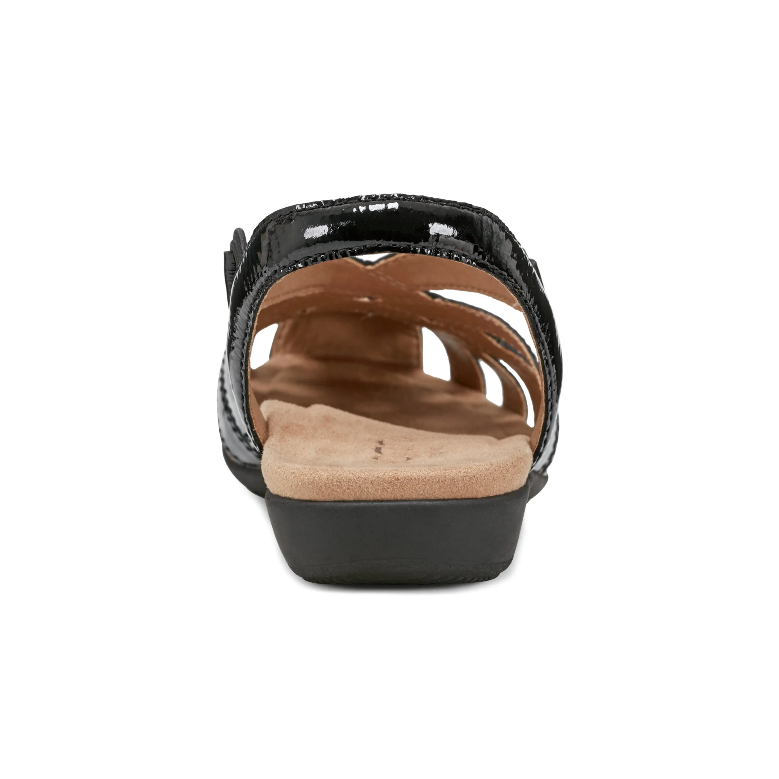 Hyper Elastic Foam Berri Woven Casual Round Toe Slip-on Sandals