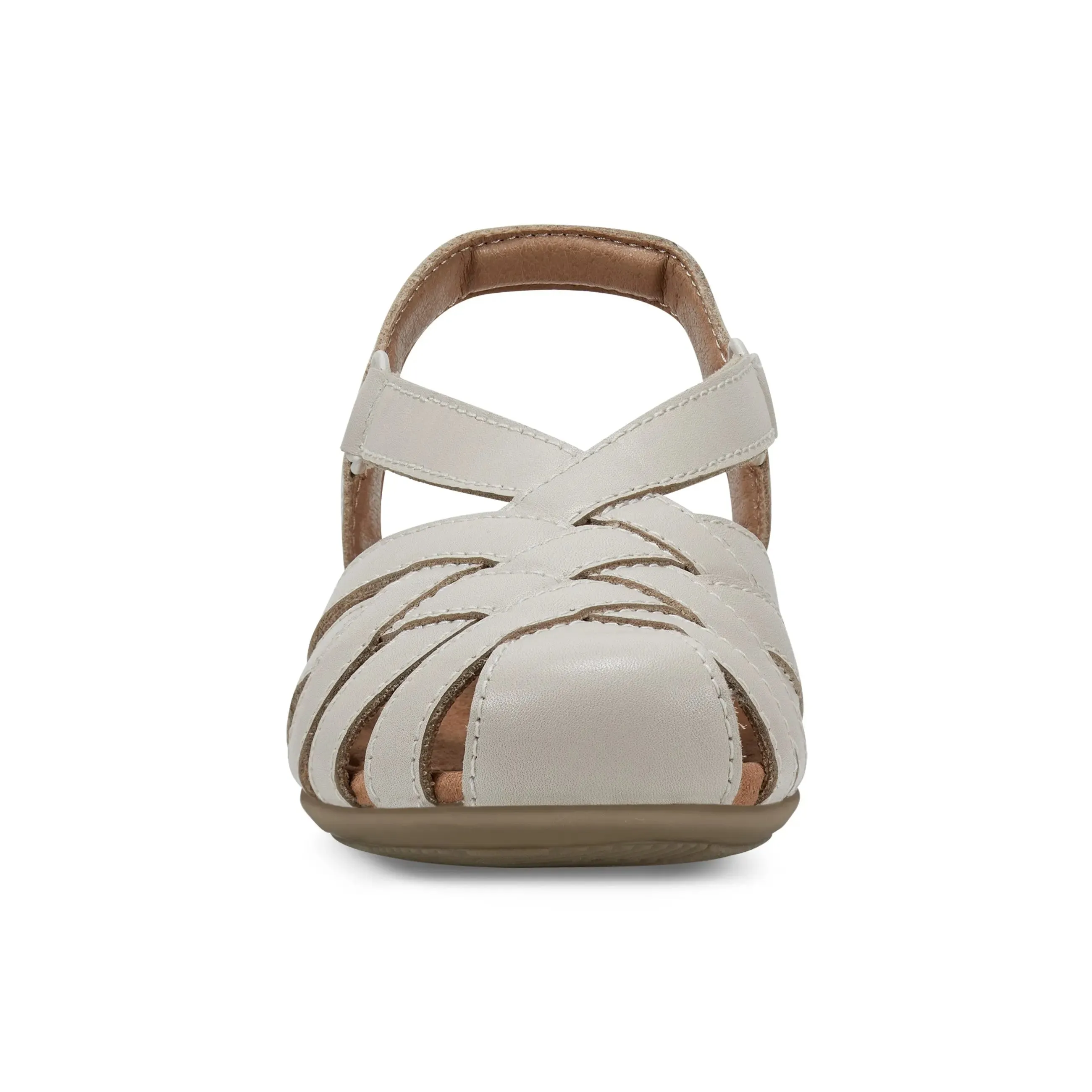 Energy Return Technology traveler - style Berri Woven Casual Round Toe Slip-on Sandals