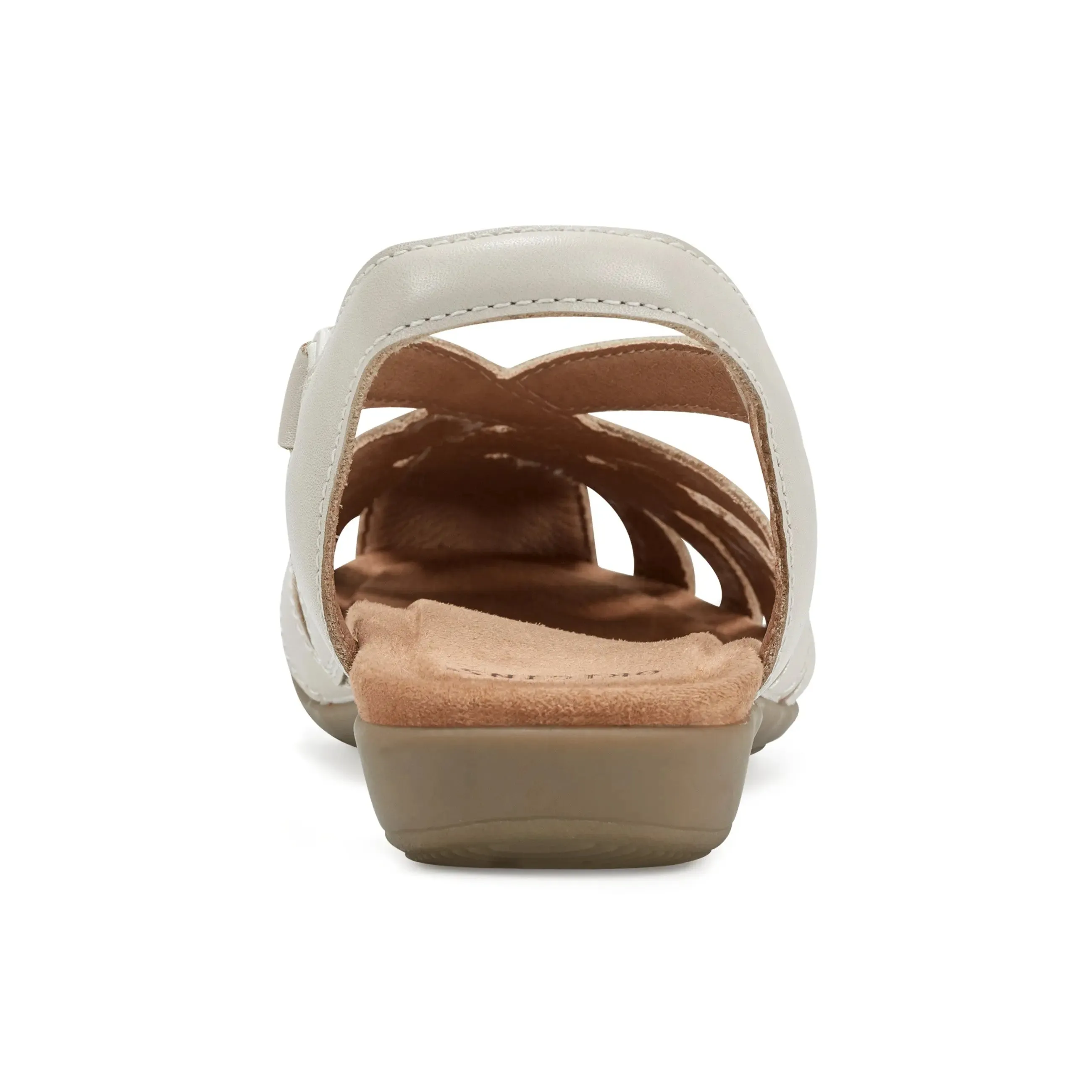 Berri Woven Casual Round Toe Slip-on Sandals half - size