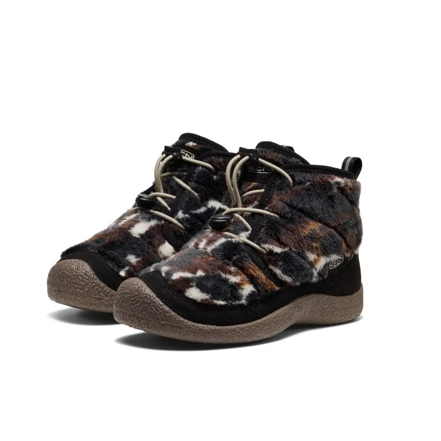 Big Kids' Howser II Waterproof Chukka  |  Black/Star White Snow Touch