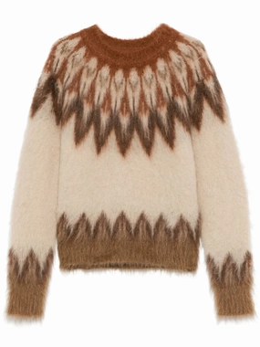 Natania Sweater in Rust Simple Wear