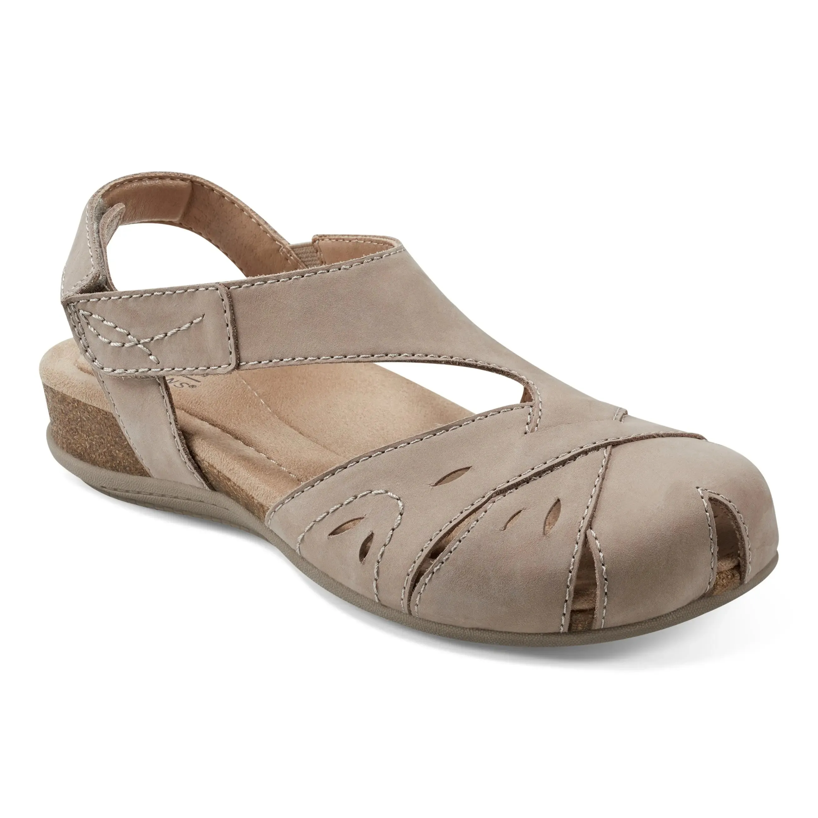 Birdine Casual Round Toe Slip-on Sandals Seamless Stitching