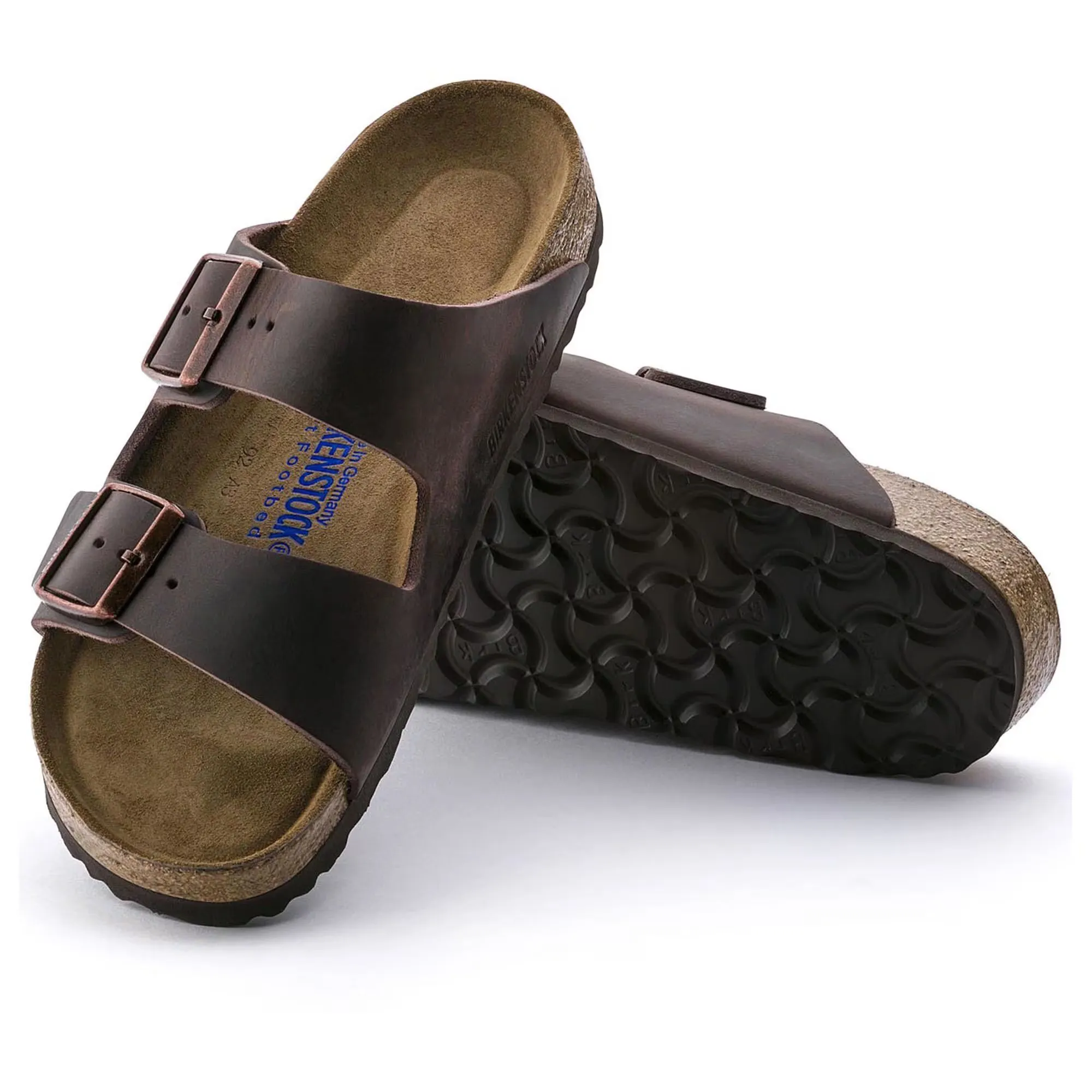 BIRKENSTOCK ARIZONA SOFT FOOTED -  HABANA Sustainable Soles