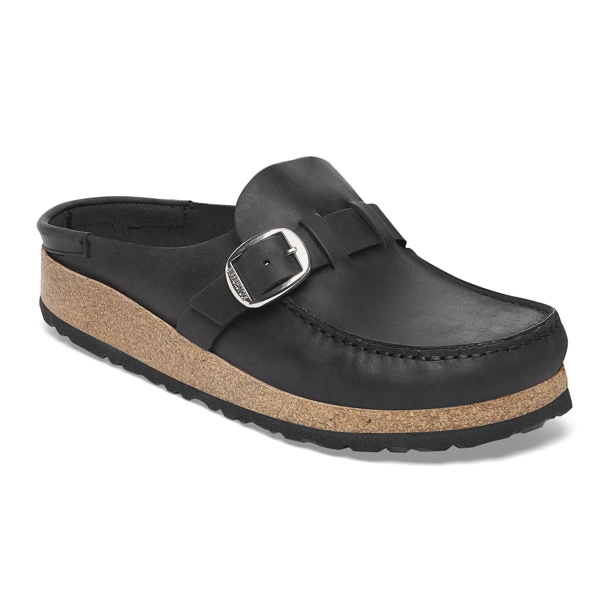 lightweight user BIRKENSTOCK BUCKLEY - BLACK OILED