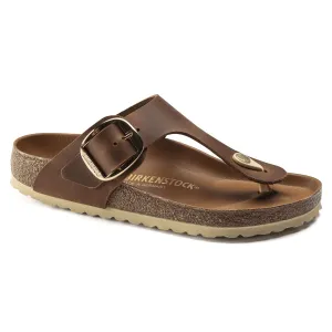 students - specific features Seamless Interior Construction BIRKENSTOCK GIZEH BIG BUCKLE - COGNAC