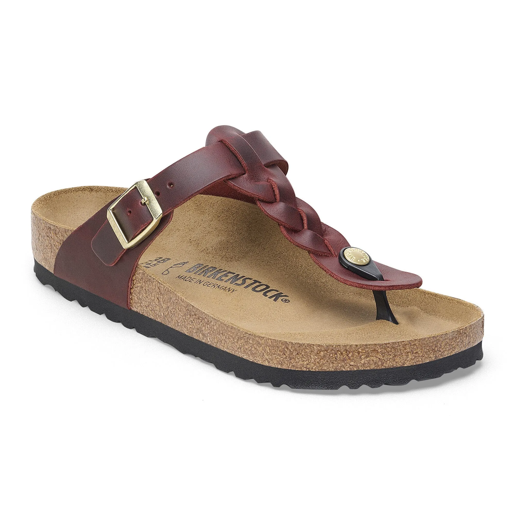 buckle BIRKENSTOCK GIZEH BRAID - ZINFANDEL