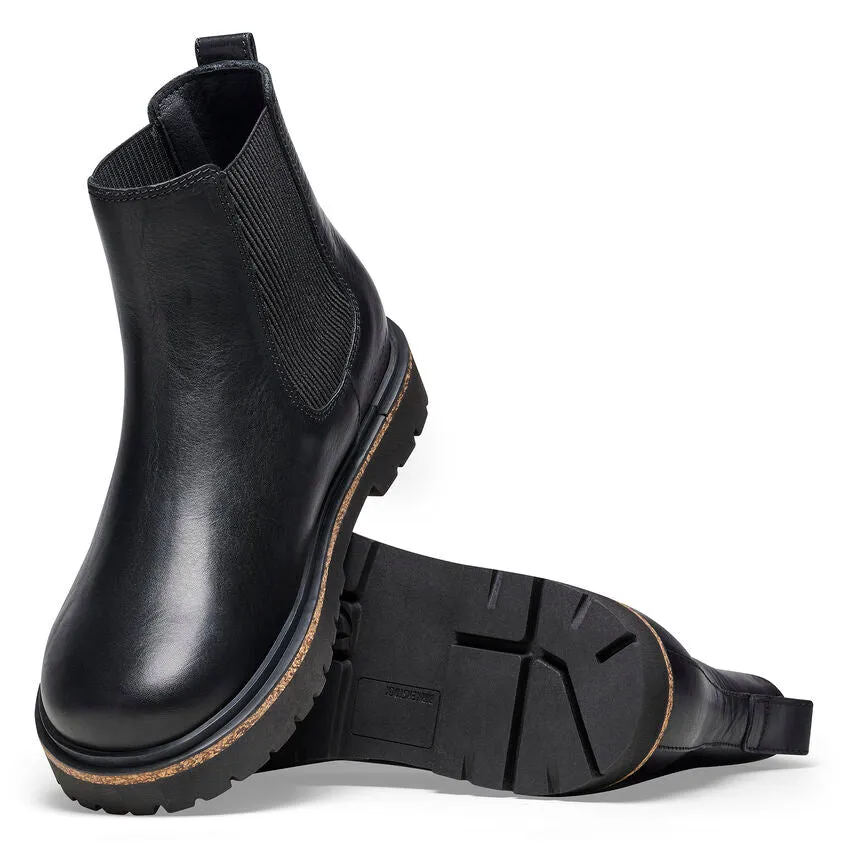 BIRKENSTOCK HIGHWOOD BOOT - BLACK LEATHER All-day shock absorption Multipurpose