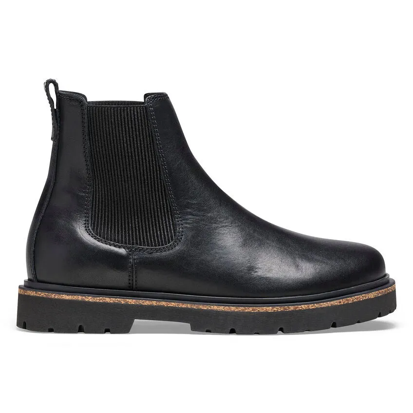 Unique Style Comfortable Wear BIRKENSTOCK HIGHWOOD BOOT - BLACK LEATHER