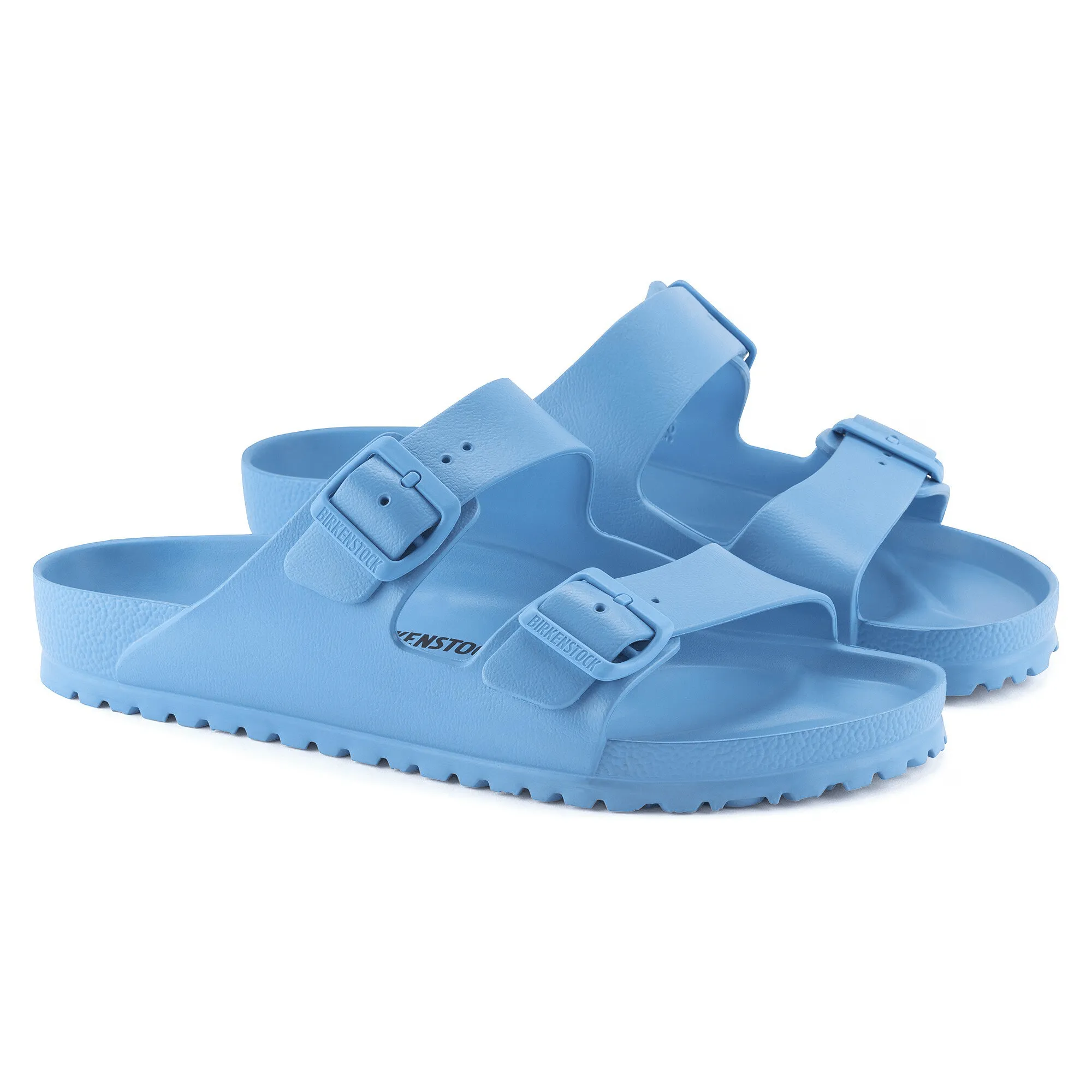 toddlers' sizes Slip Resistant Tread BIRKENSTOCK WOMENS ARIZONA EVA - SKY BLUE