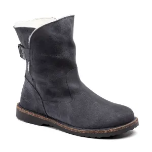 BIRKENSTOCK WOMEN'S UPPSALA BOOT - GRAPHITE SUEDE Effortless support