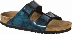 Birkenstock Arizona Soft Footbed - Milky Way Birko-Flor Comfy Flip-flops