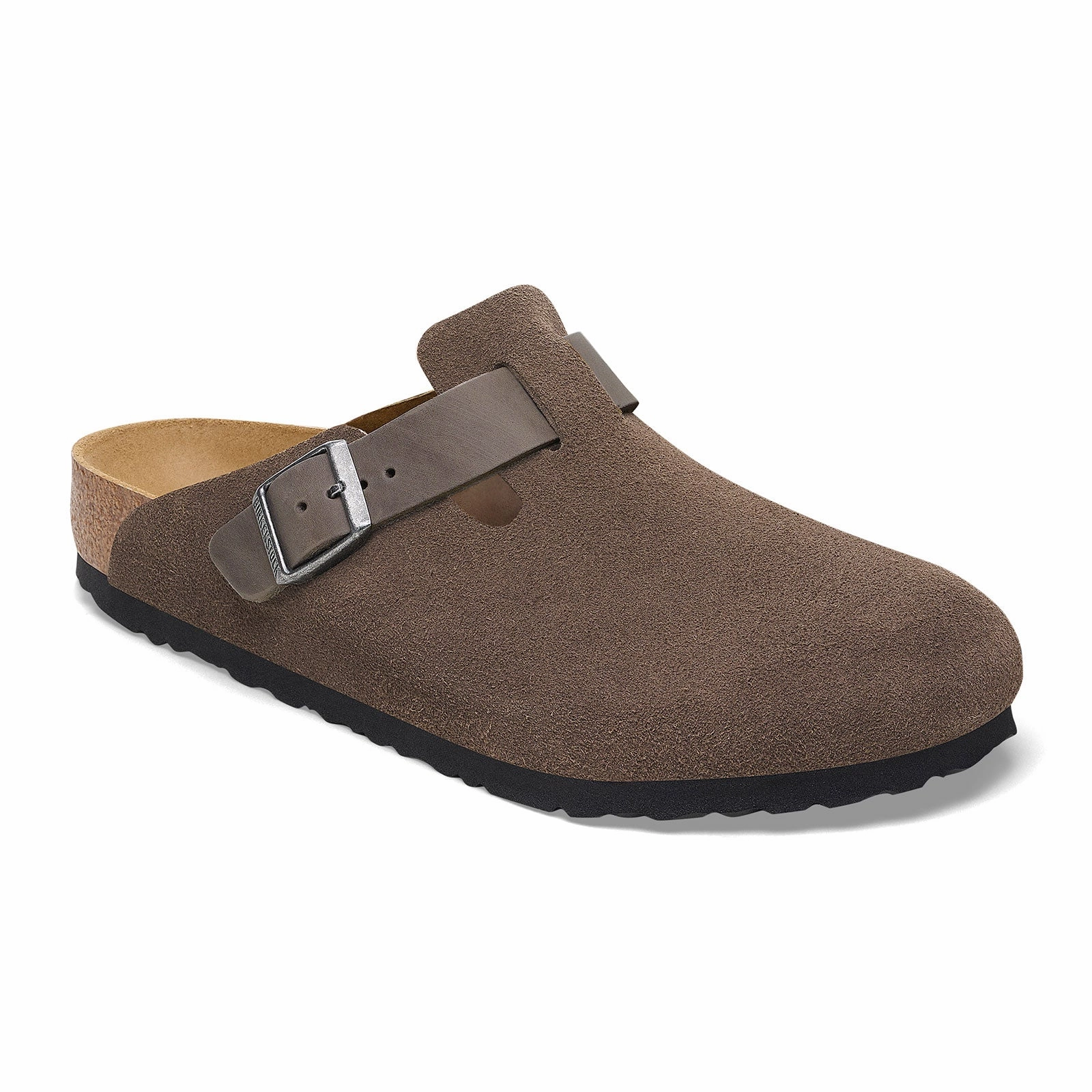 Shade Glow Birkenstock Boston Clog (Men) - Concrete Gray/Iron