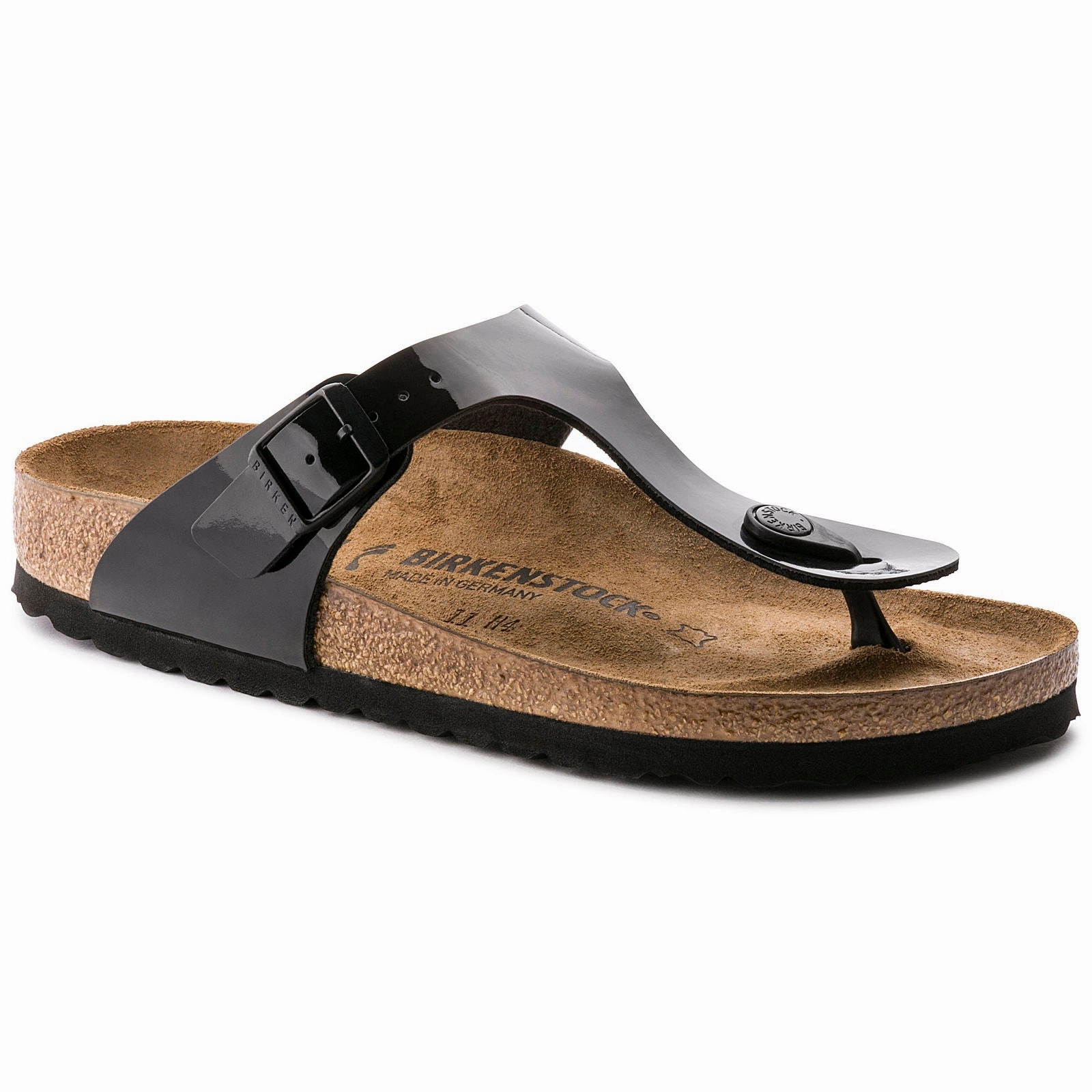 Breath Line Light Trail Birkenstock Gizeh Birko-Flor Patent