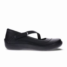 Multipurpose Sage Glow Revere Petra Mary Jane (Women) - Black
