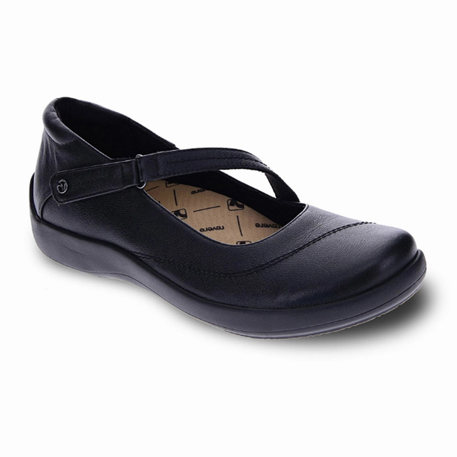 Effortless Elegance Revere Petra Mary Jane (Women) - Black