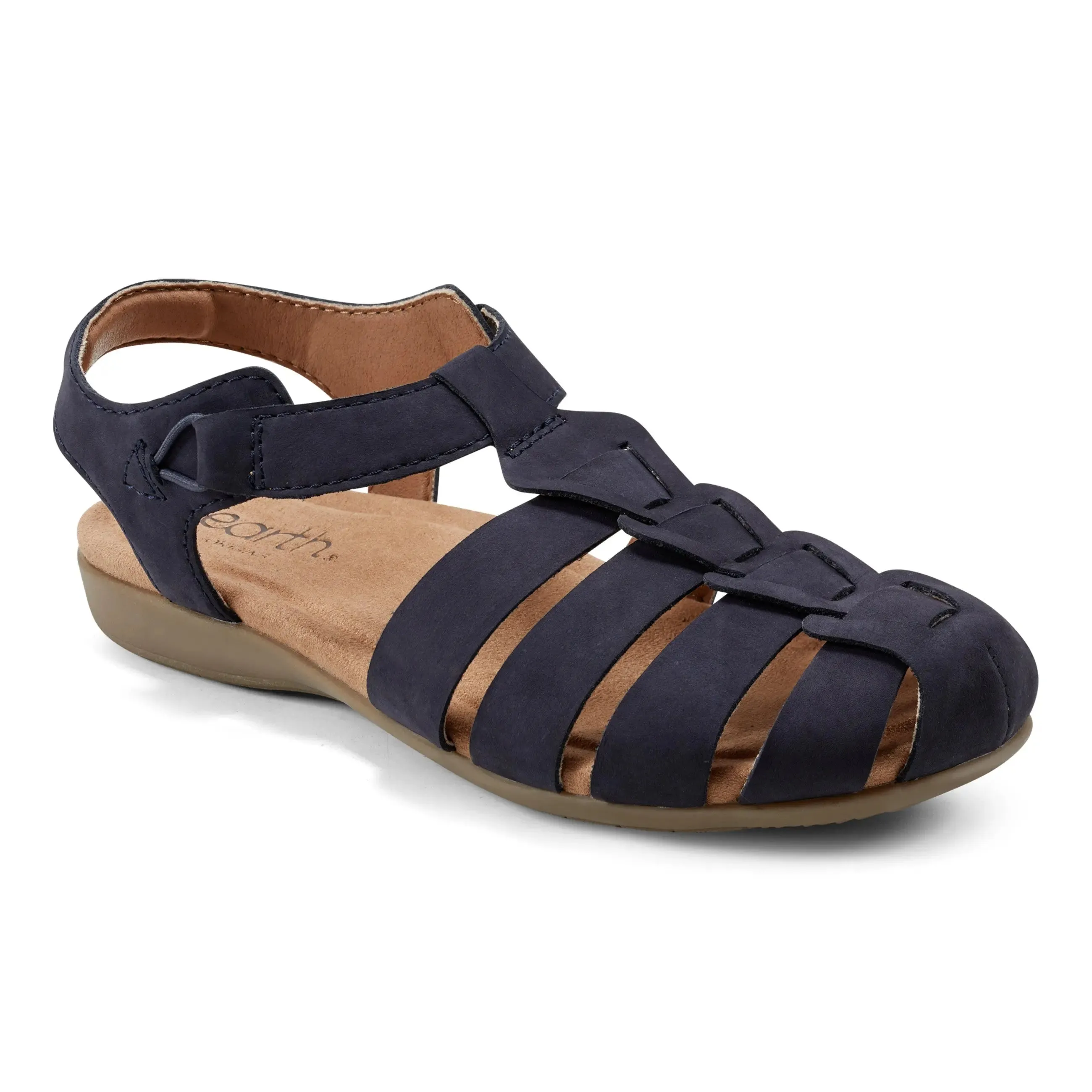 Blake Woven Casual Round Toe Slip-On Sandals Foot Care Air Channel System