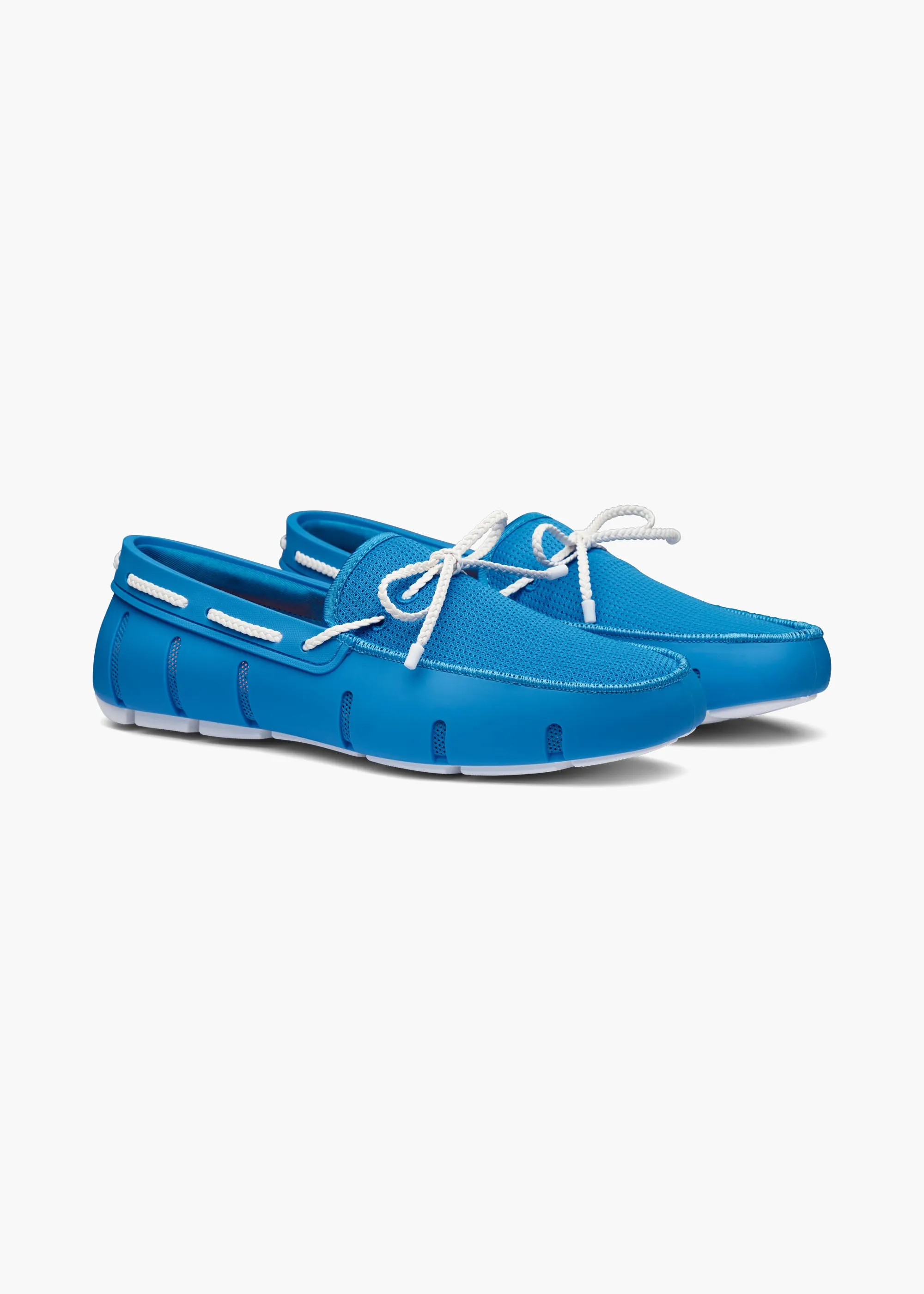 Braided Lace Loafer warm - weather shoes Dark