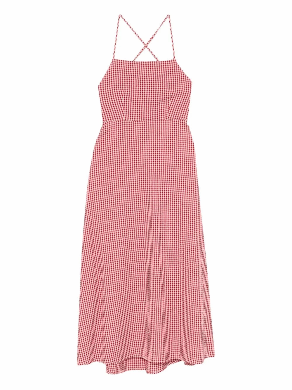Lori Dress in Red Gingham Campus Vibe