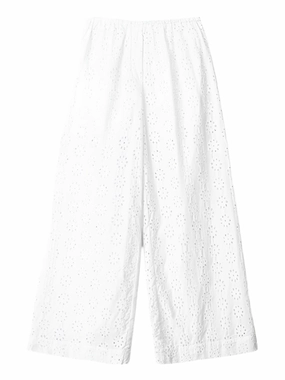 Bonfire Pant in White Eyelet Spirit Core