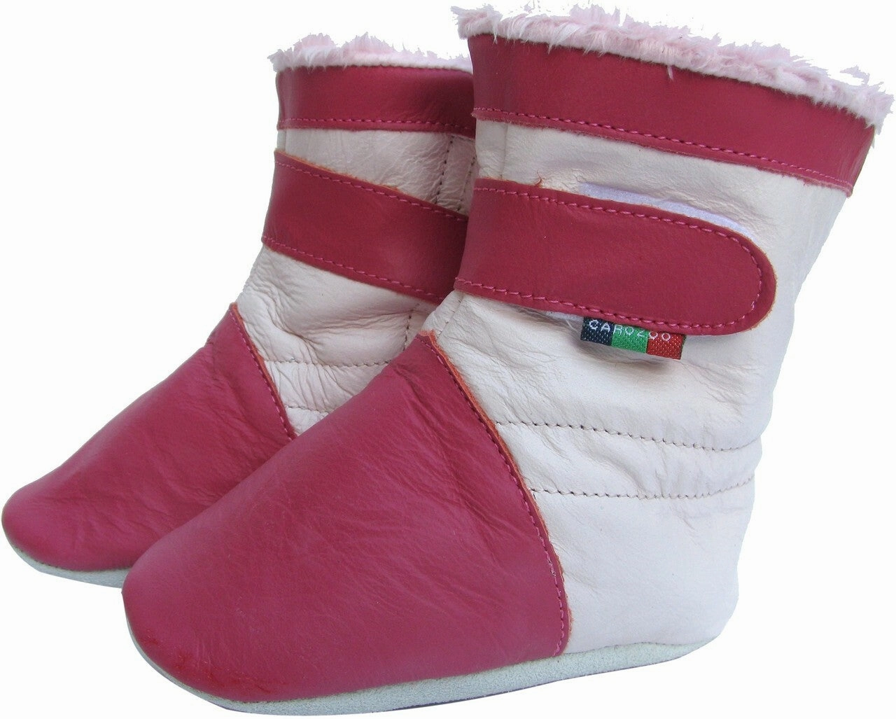 Energy Return Heel Design toddlers' sizes Booties Fuchsia S up to 24 Months