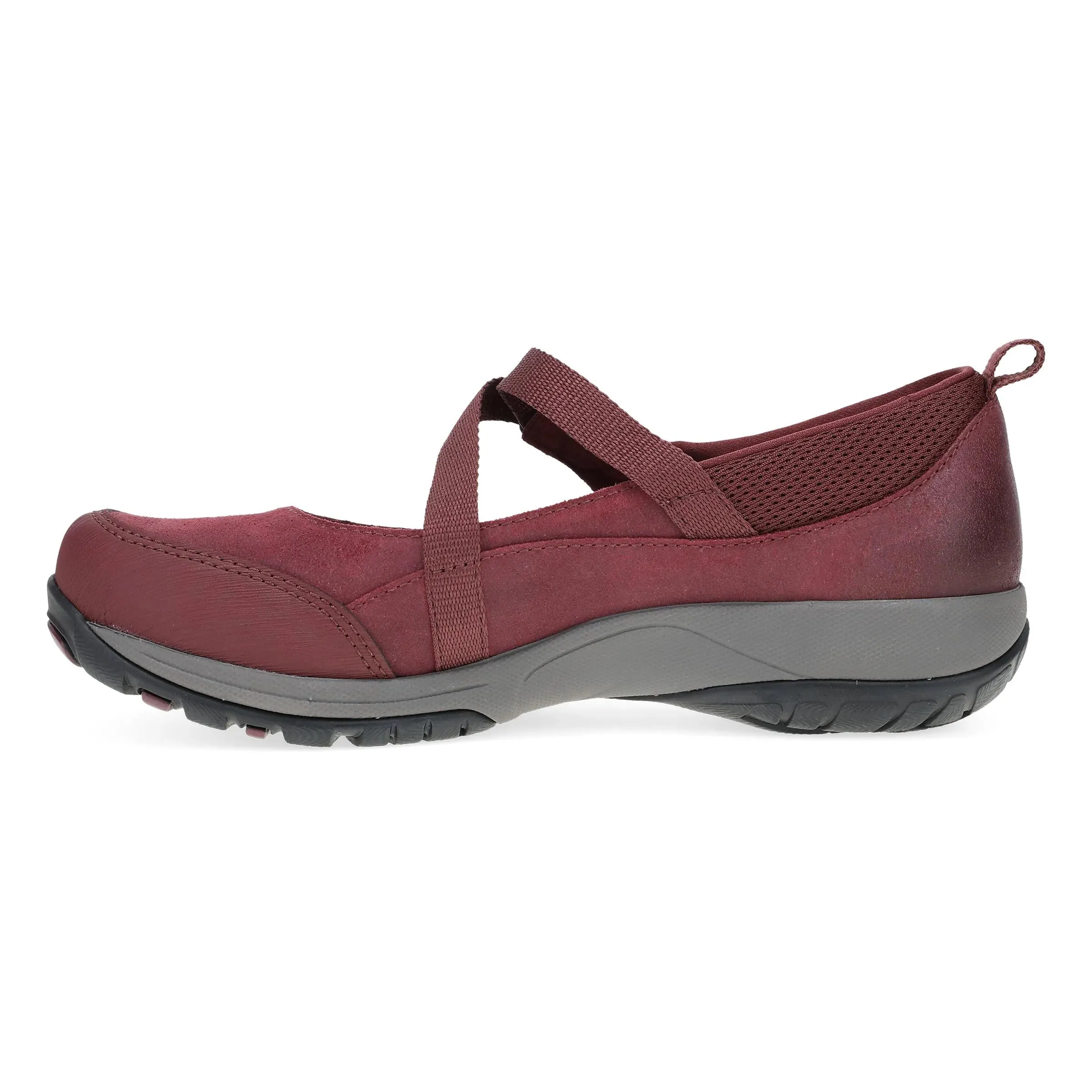 hook - and - loop DANSKO WOMENS PRIMROSE - WINE BURNISHED SD