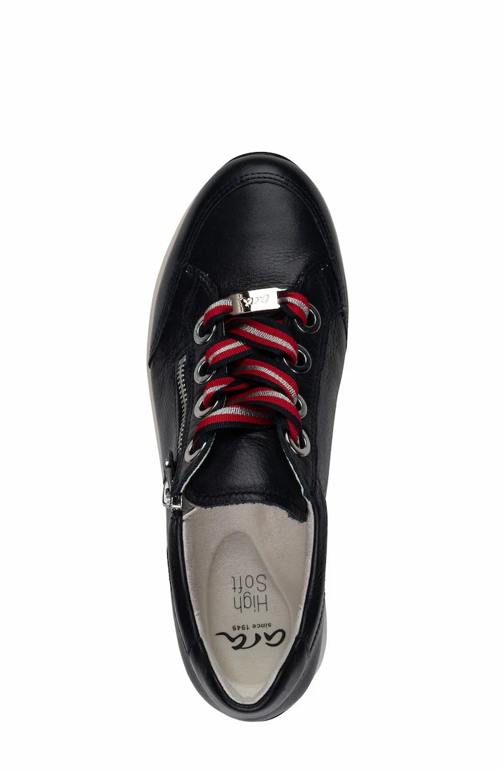 ARA OLLIE NAVY animal print material