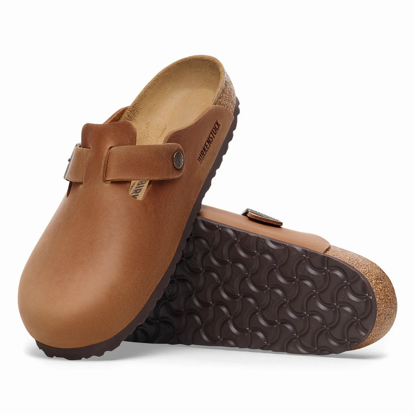 Birkenstock Boston Classic - Oiled Leather Hypoallergenic Lining