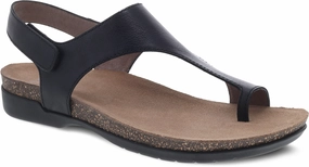 DANSKO REECE BLACK Sleek Casual Flats Durable Sole