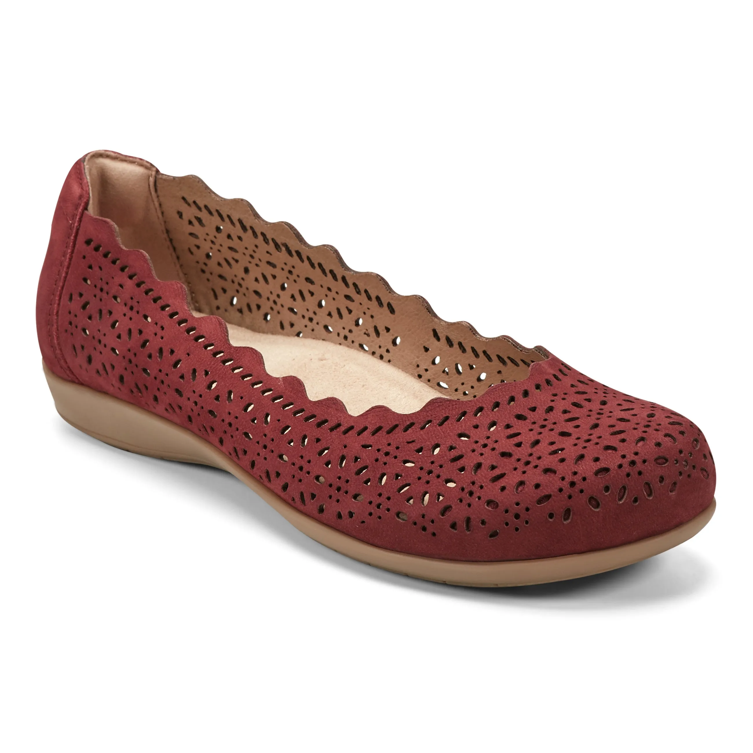 yoga - style Bria Round Toe Casual Slip-on Ballet Flats