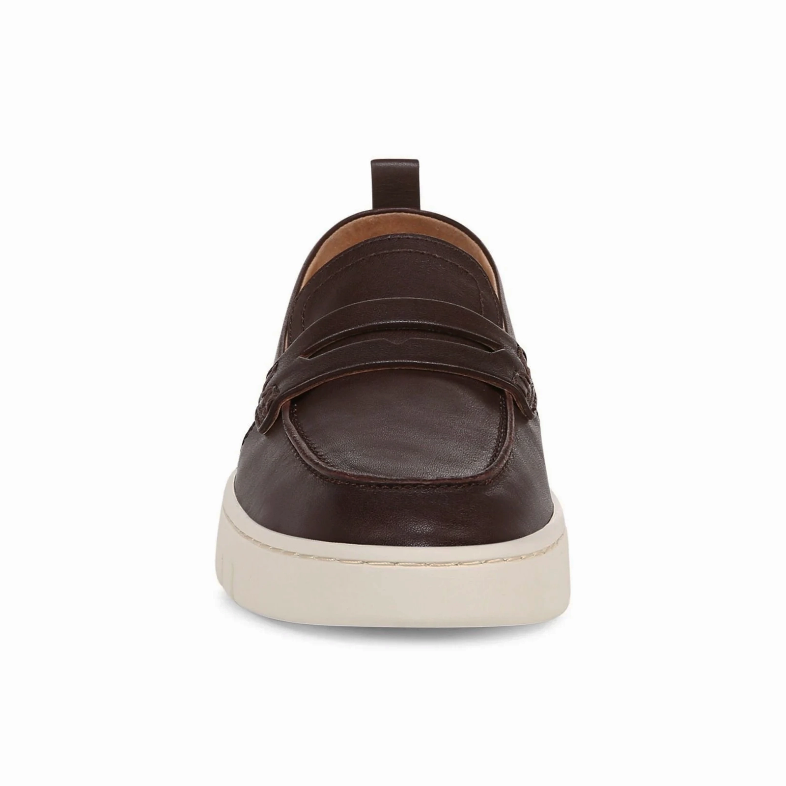 Vionic Uptown Loafer (Women) - Dark Brown Leather Casual Layers