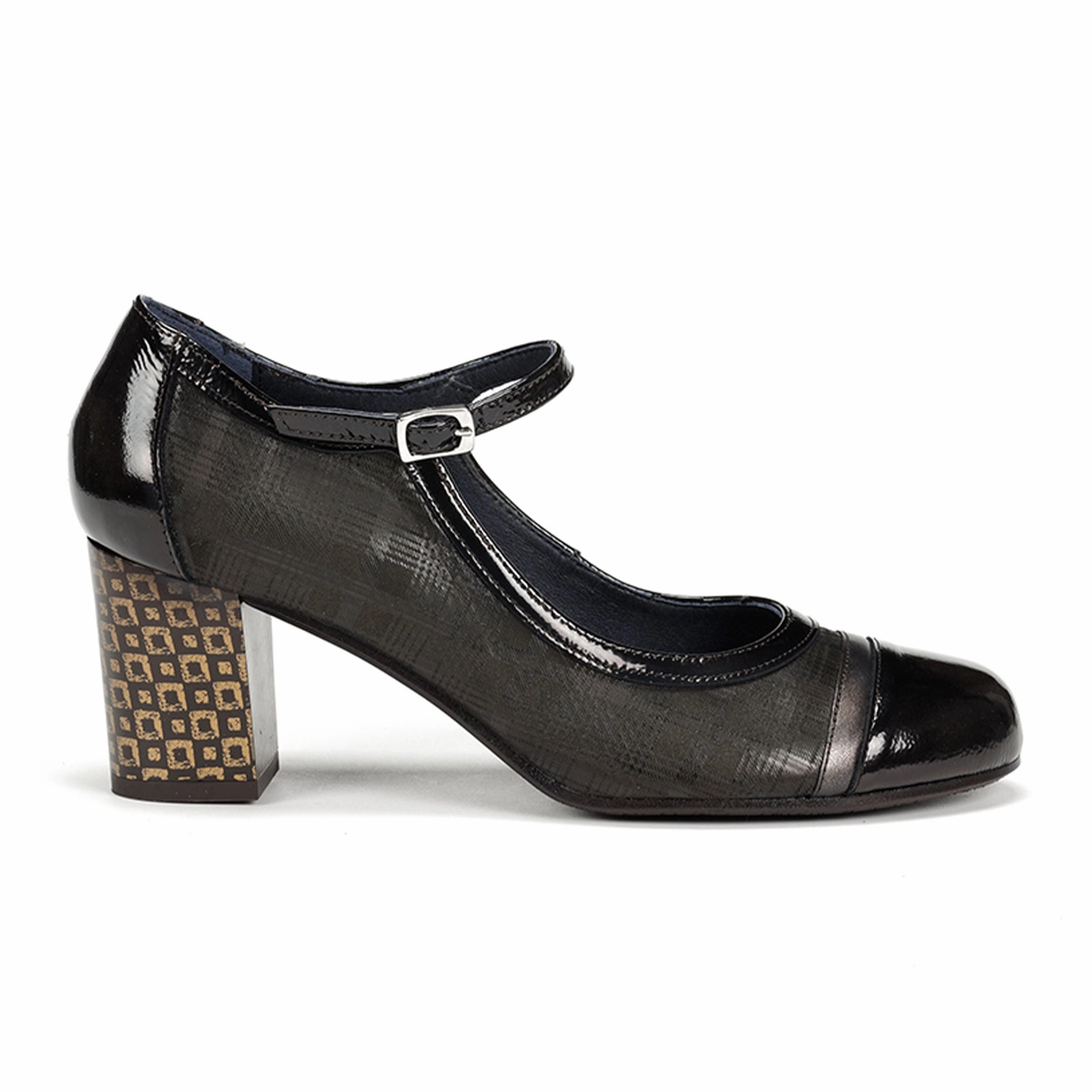 Versatile Touch Dorking Rodin D8669 Heeled Mary Jane (Women) - Campbel/Kaki
