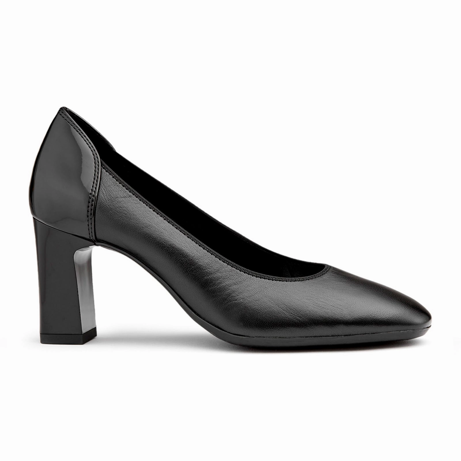 Ara Saxton Pump (Women) - Black Balanced Lines