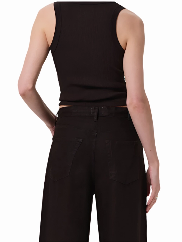 Morning Walk Glam Night Caralyn Tank in Chocolate