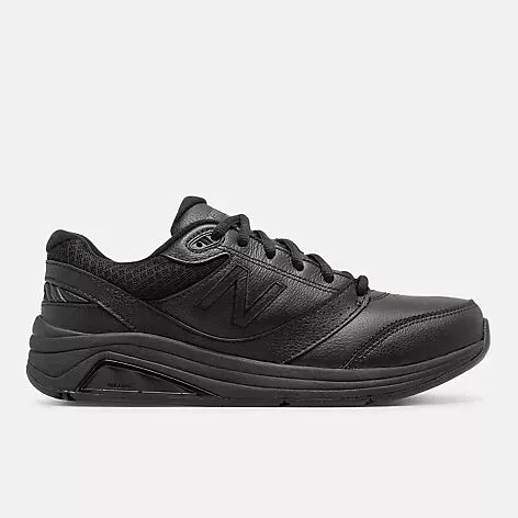 NEW BALANCE WOMEN'S WW928BK3 WALKING SHOE - BLACK Cushioned Insole
