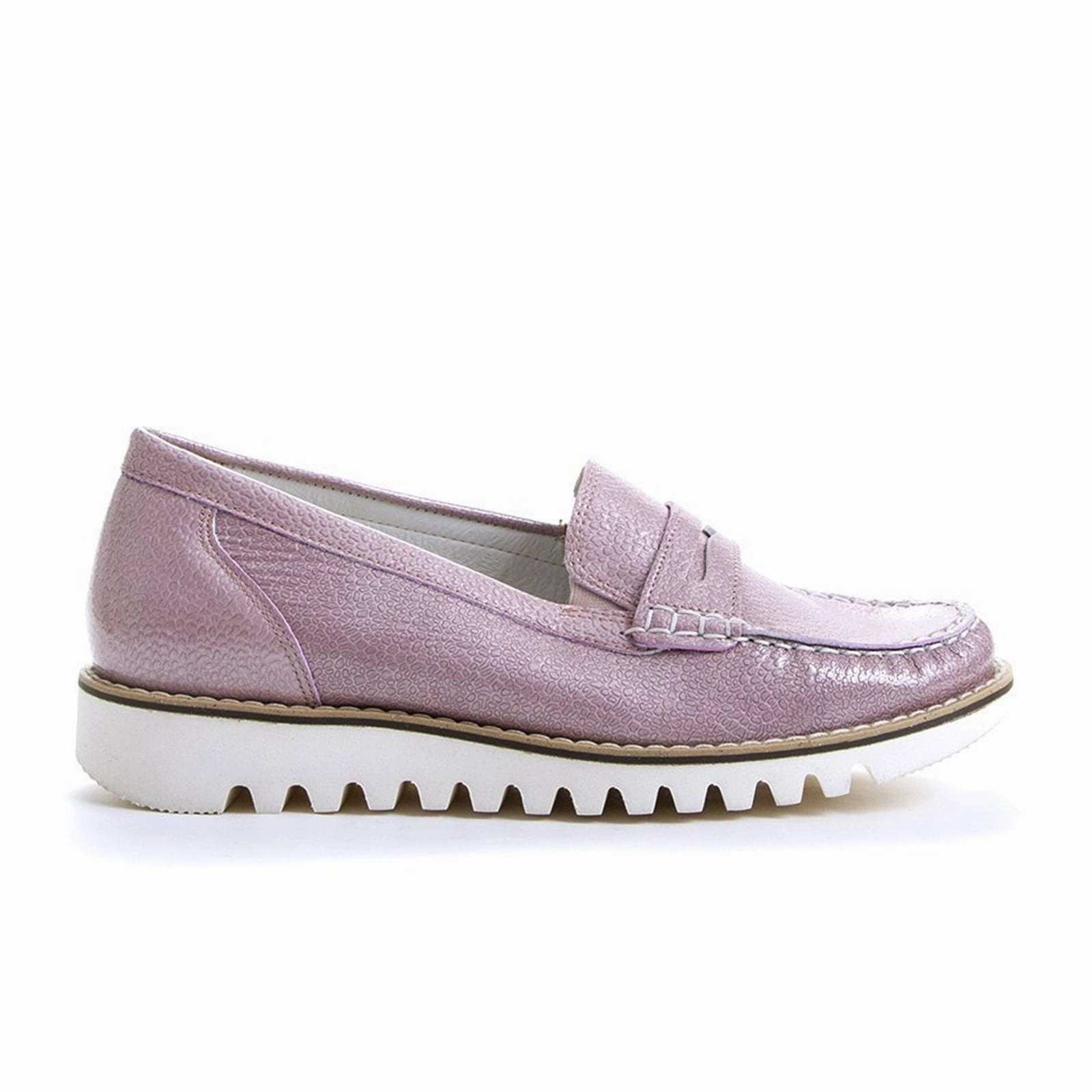 All Timewear Waldlaufer Lyla 926504 Slip On Loafer (Women) - Patent Rose
