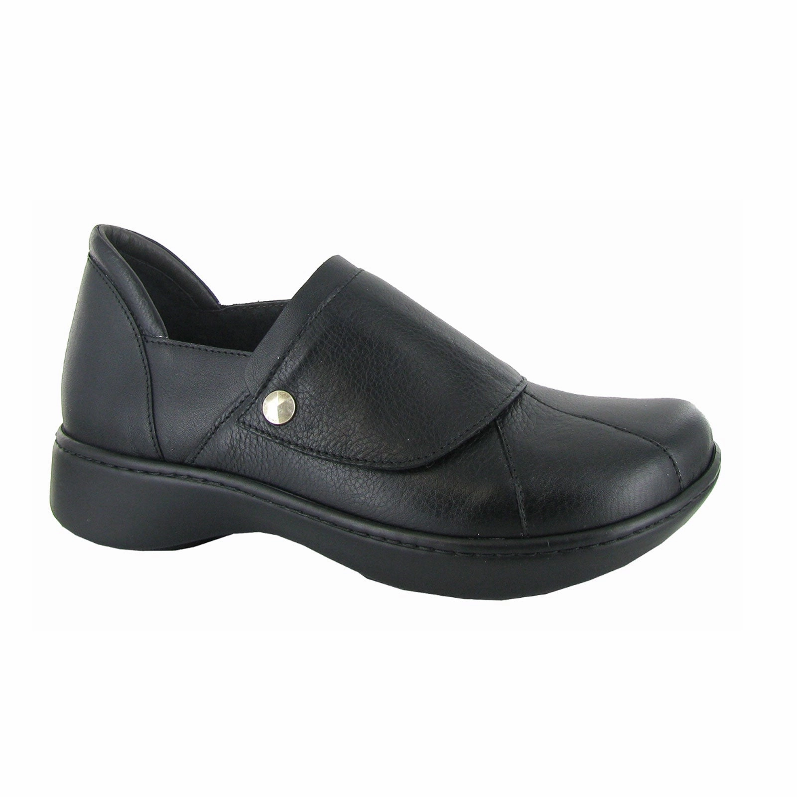Day Glow Loose Flow Naot Lagoon Slip On (Women) - Soft Black/Jet Black