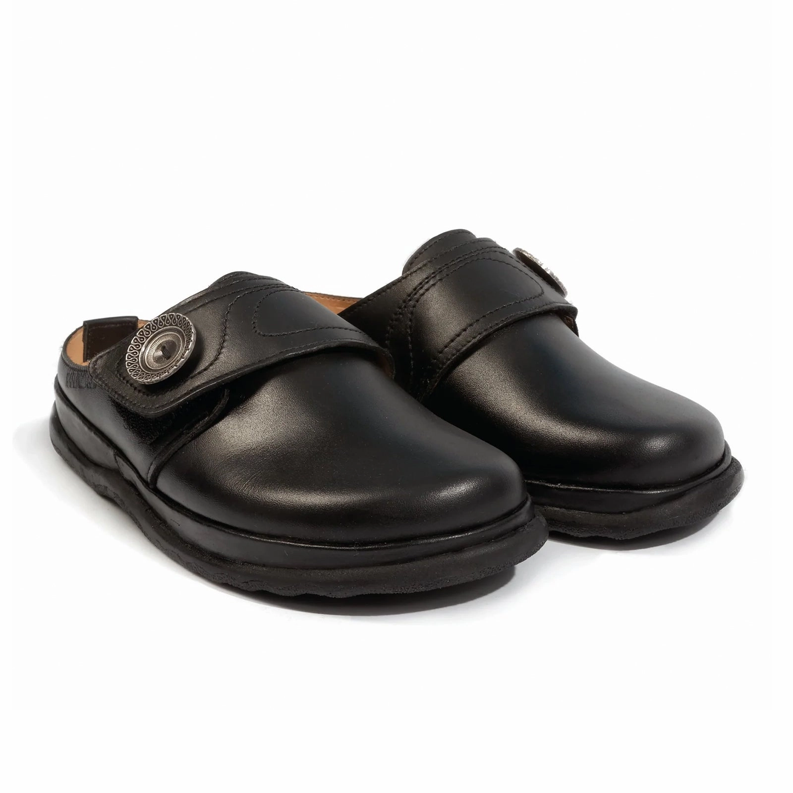 Nordic Calm Haflinger Charlotte Clog (Women) - Black