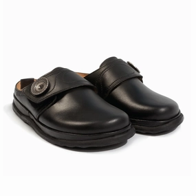 Wrinkle-Resistant Trend Fit Haflinger Charlotte Clog (Women) - Black