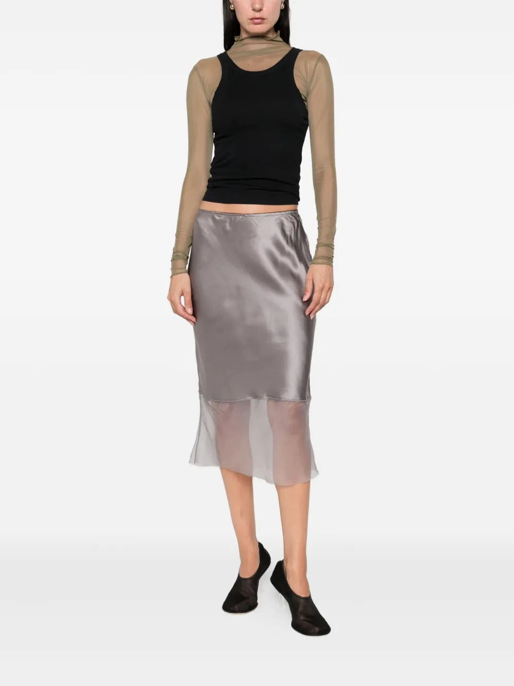 AntiPillingTechnology Fire Core Catania Skirt in Smoke