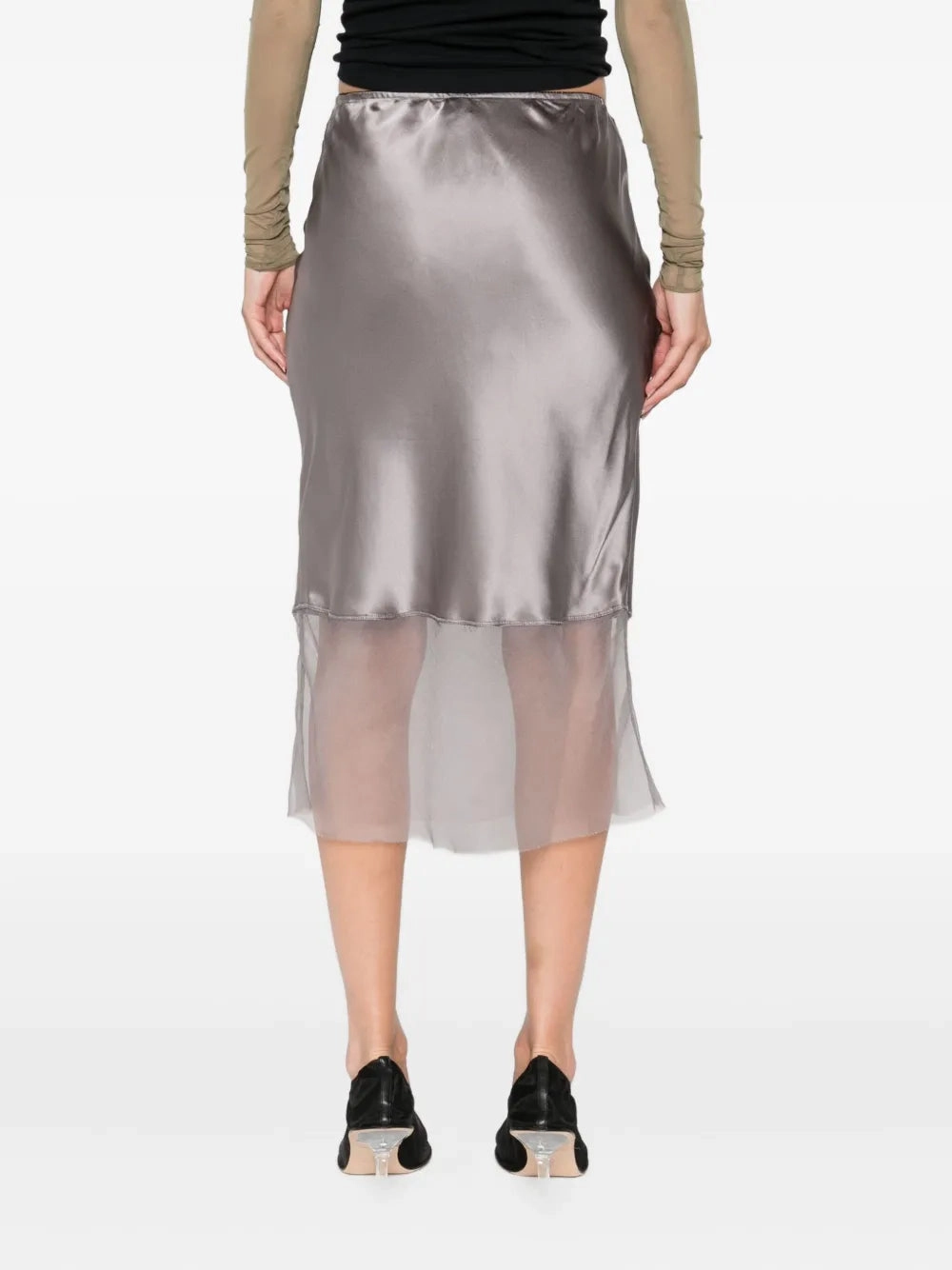 Catania Skirt in Smoke Craft Edge Trendy Design