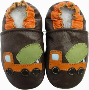 Cement Truck Brown up to 6 Years Asymmetric Lace Configuration