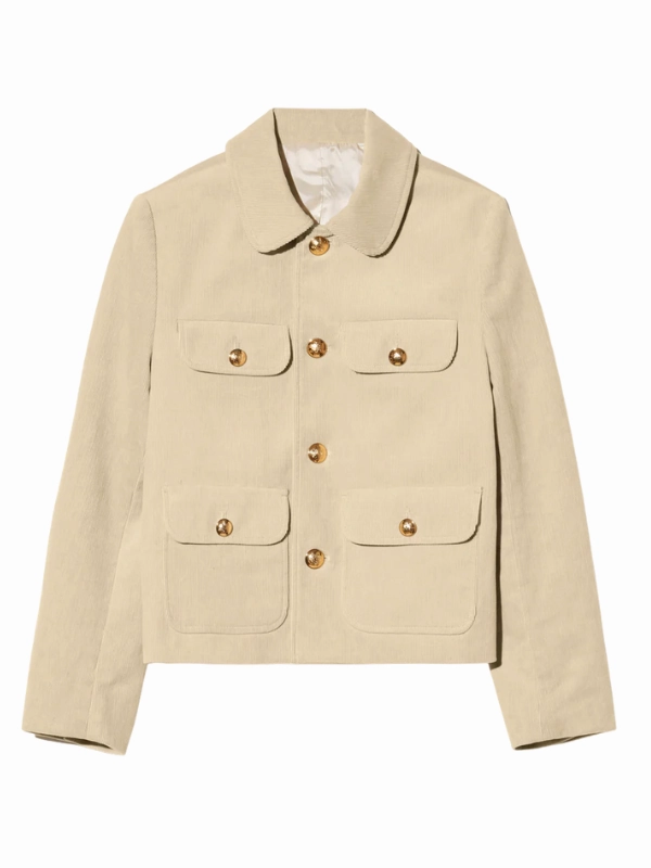 Chamonix Jacket in Limestone Art Core