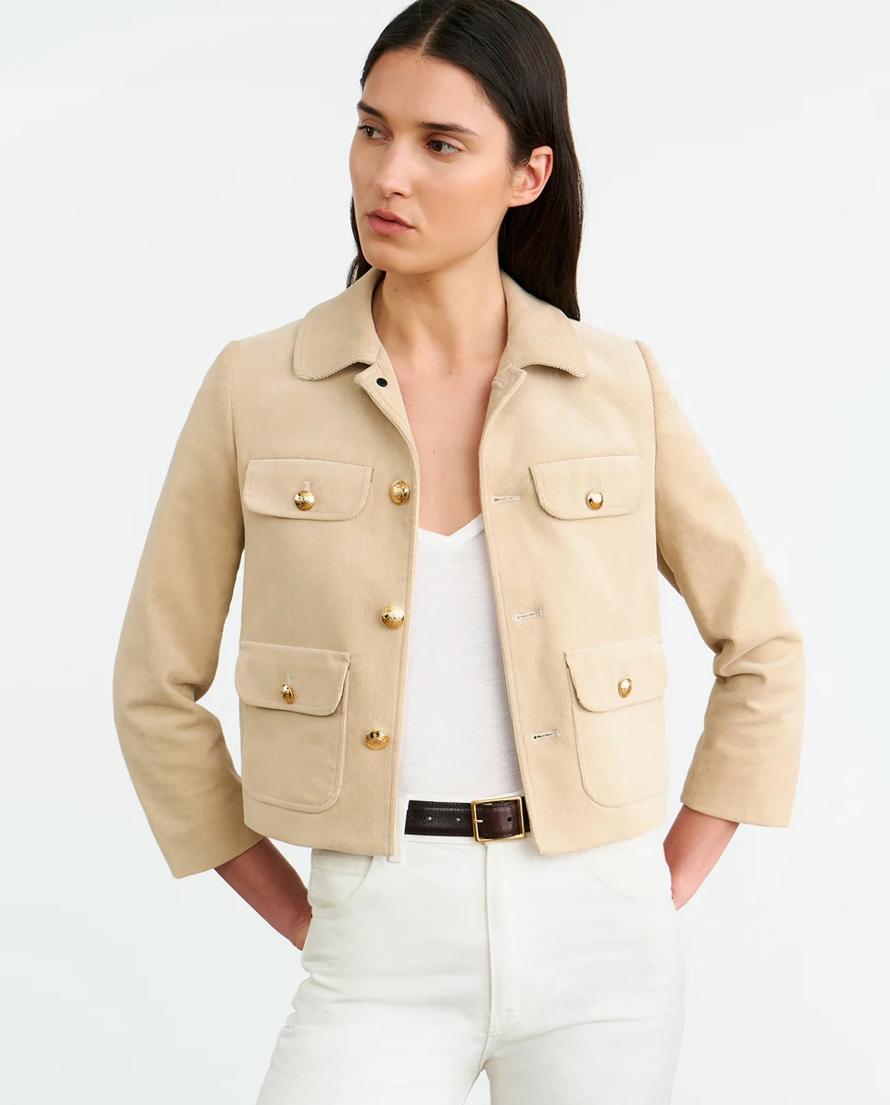 Royal Ease Chamonix Jacket in Limestone
