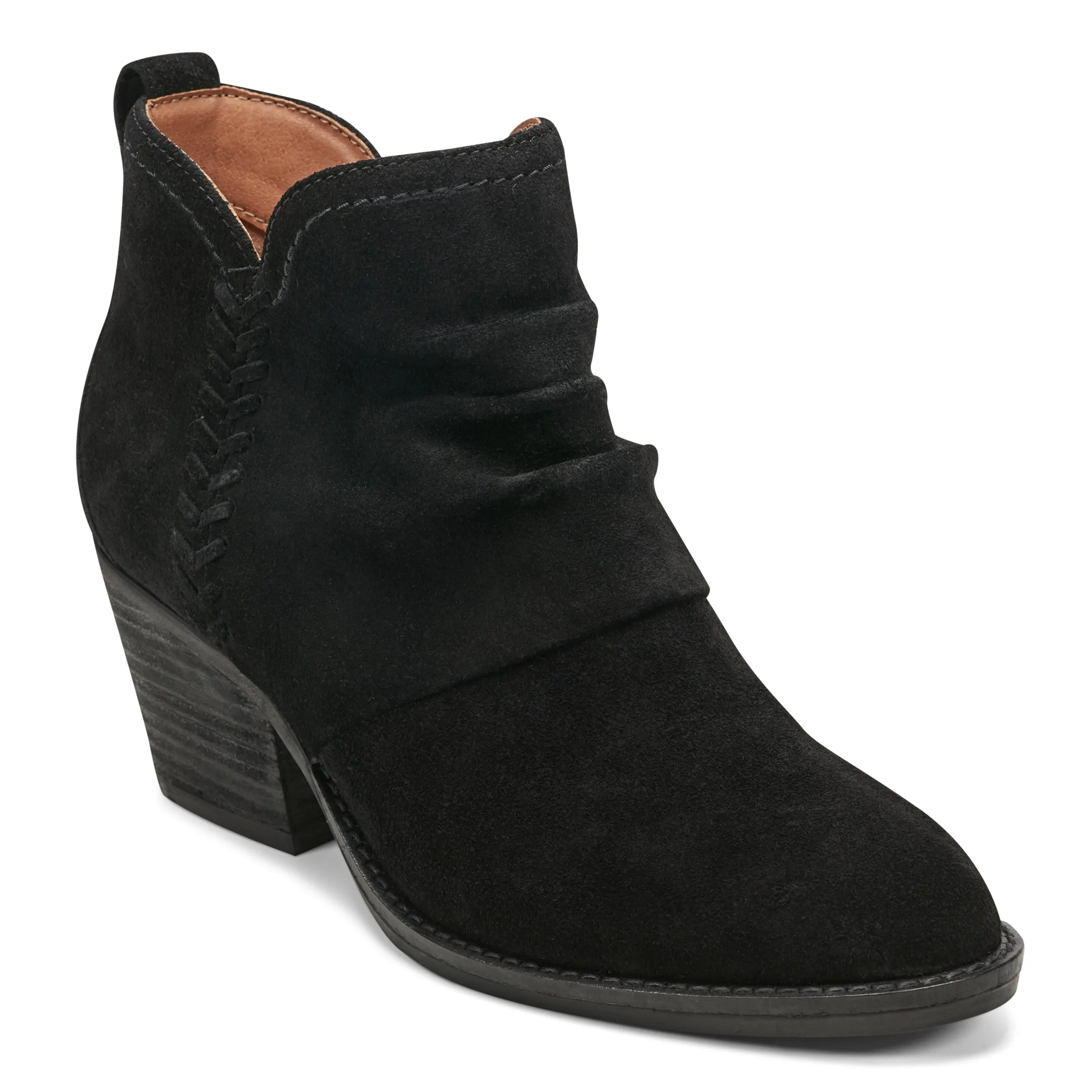 Slim performance Thermal Regulating Lining Chandy Ruched Booties