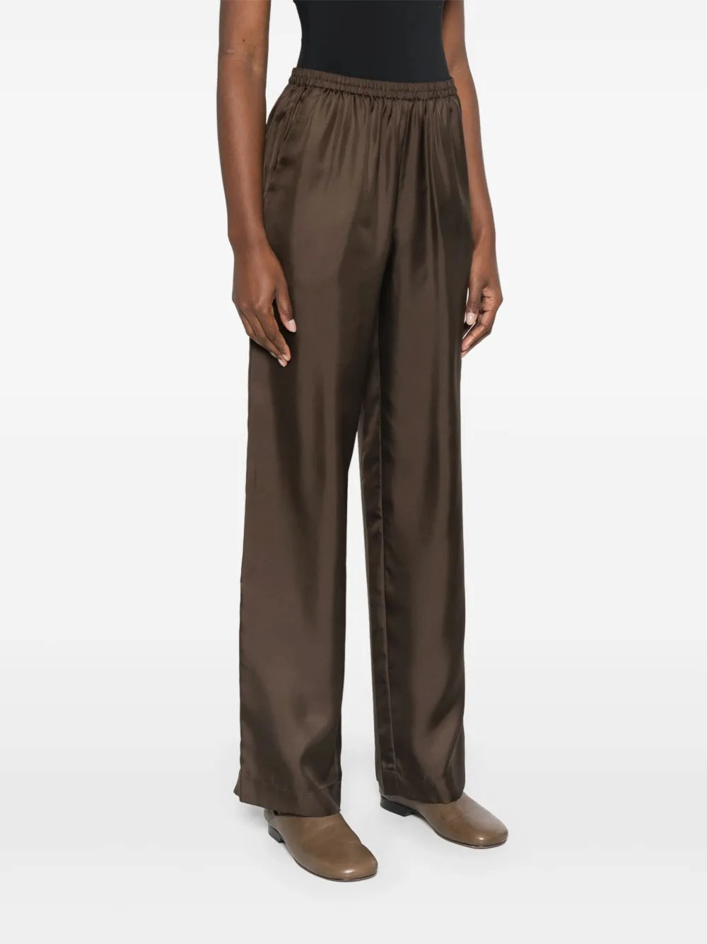 Alera LDS Trousers in Brown Fur Fit