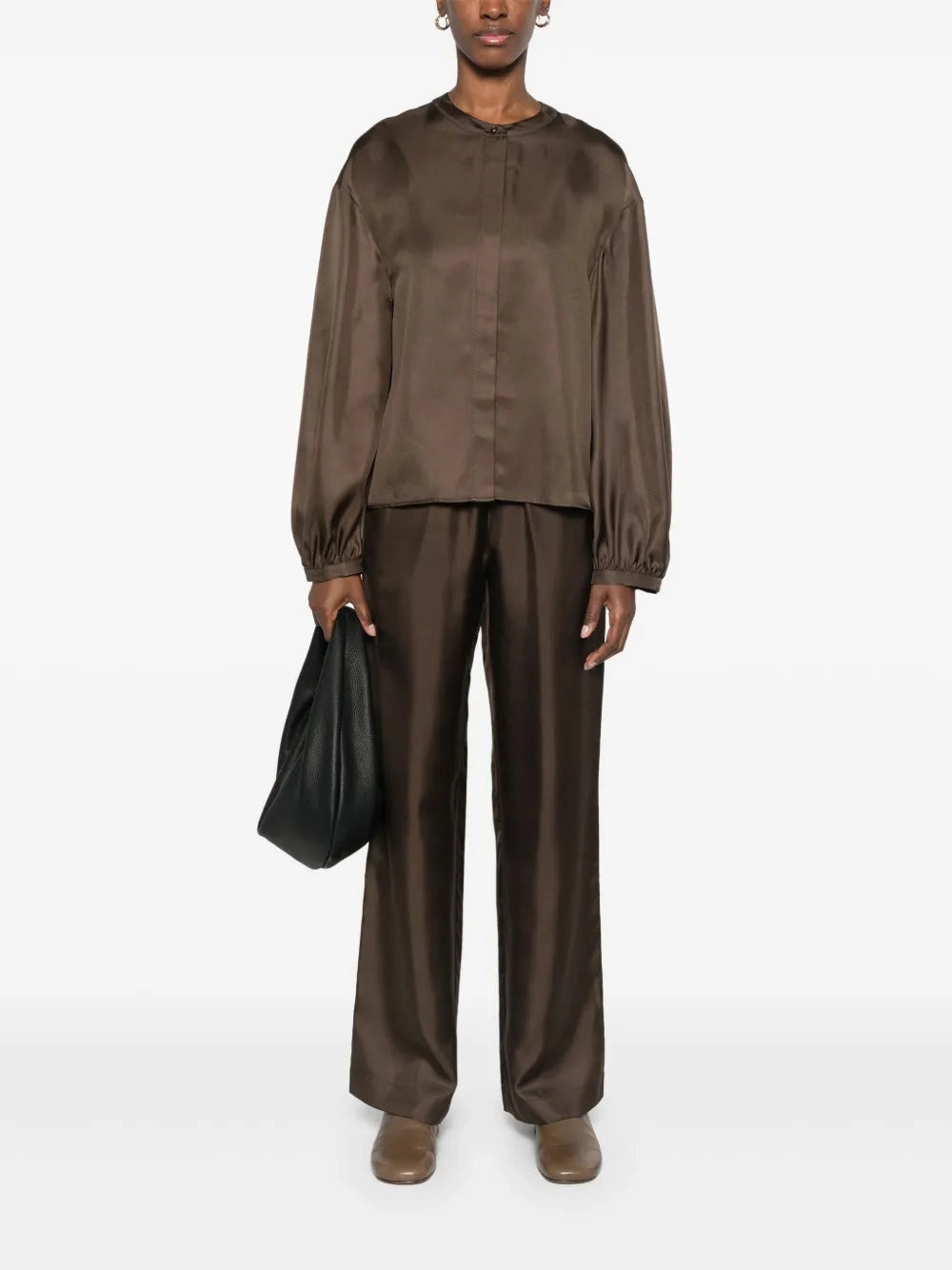 Alera LDS Trousers in Brown Cool Design