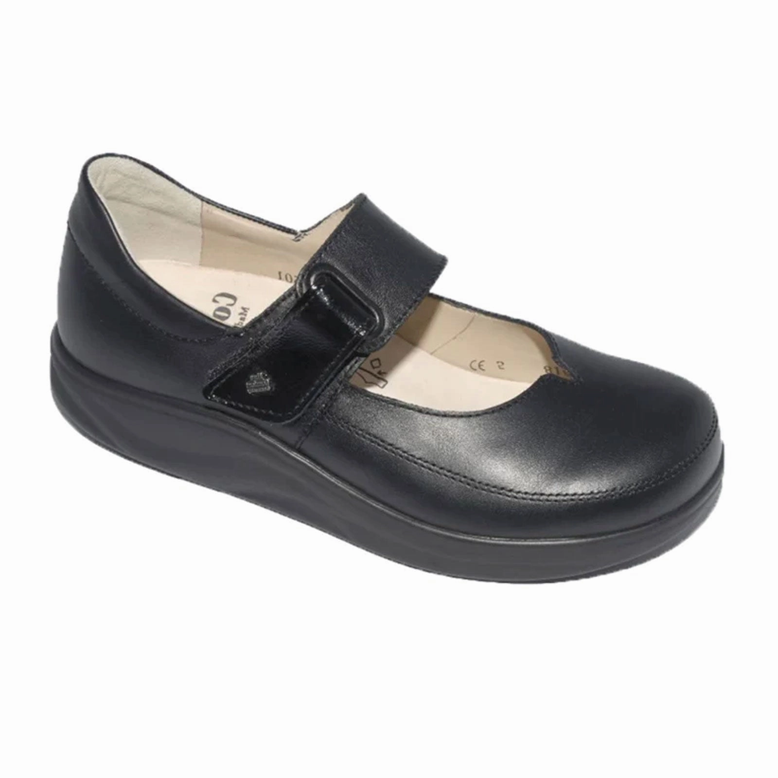 Tailored Fit Finn Comfort Nagasaki Mary Jane (Women) - Anthrazit Apollo