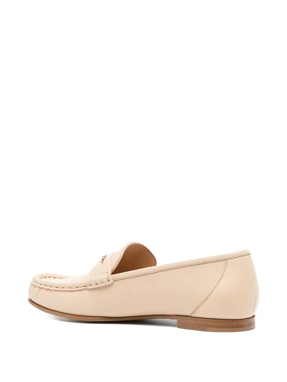 Asymmetric Lace Configuration runners - specific benefits Chlo?? Loafer in Sweet Beige