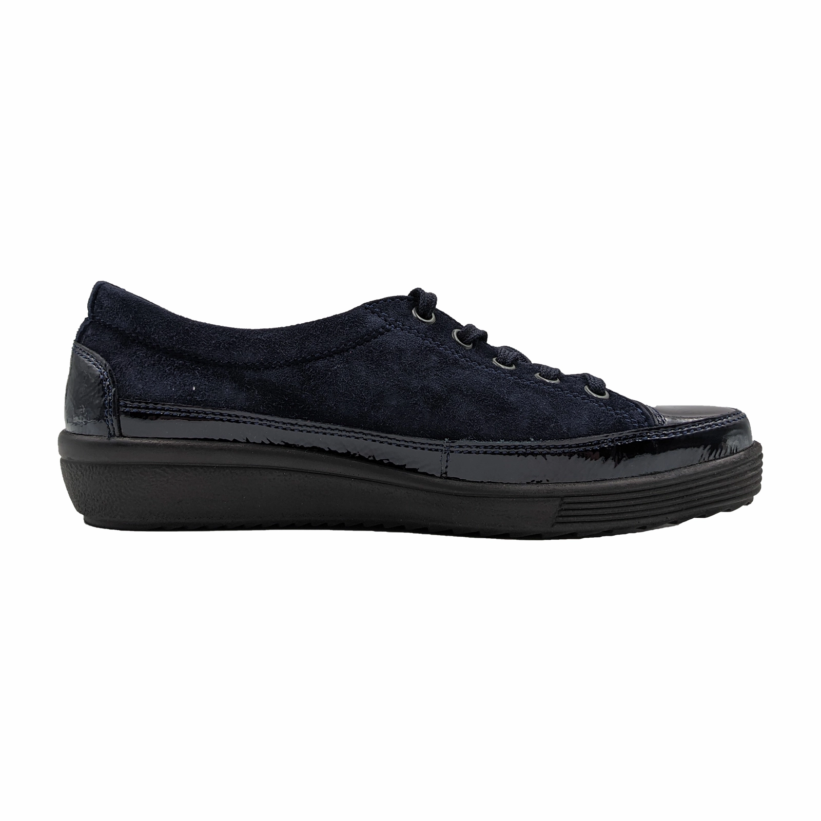 Comfort Fit Elegant Appearance Christian Dietz Pure Wellness Lace Up (Women) - Navy Nubuck